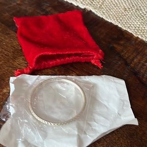 Silver filigree children’s bracelet